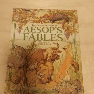 The classic treasury of Aesop's fables illustrated by Don daily book